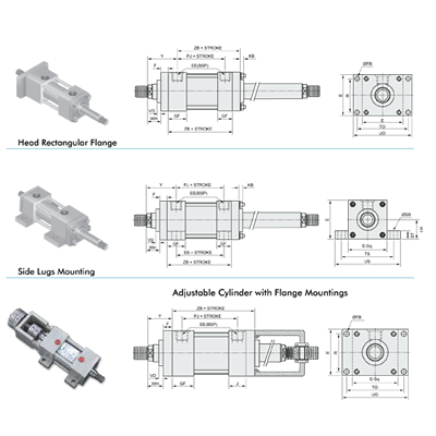 double-ended-hydraulic-cylinders